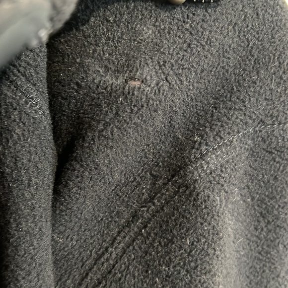 Lands End Black Fleece Jacket - Picture 11 of 11